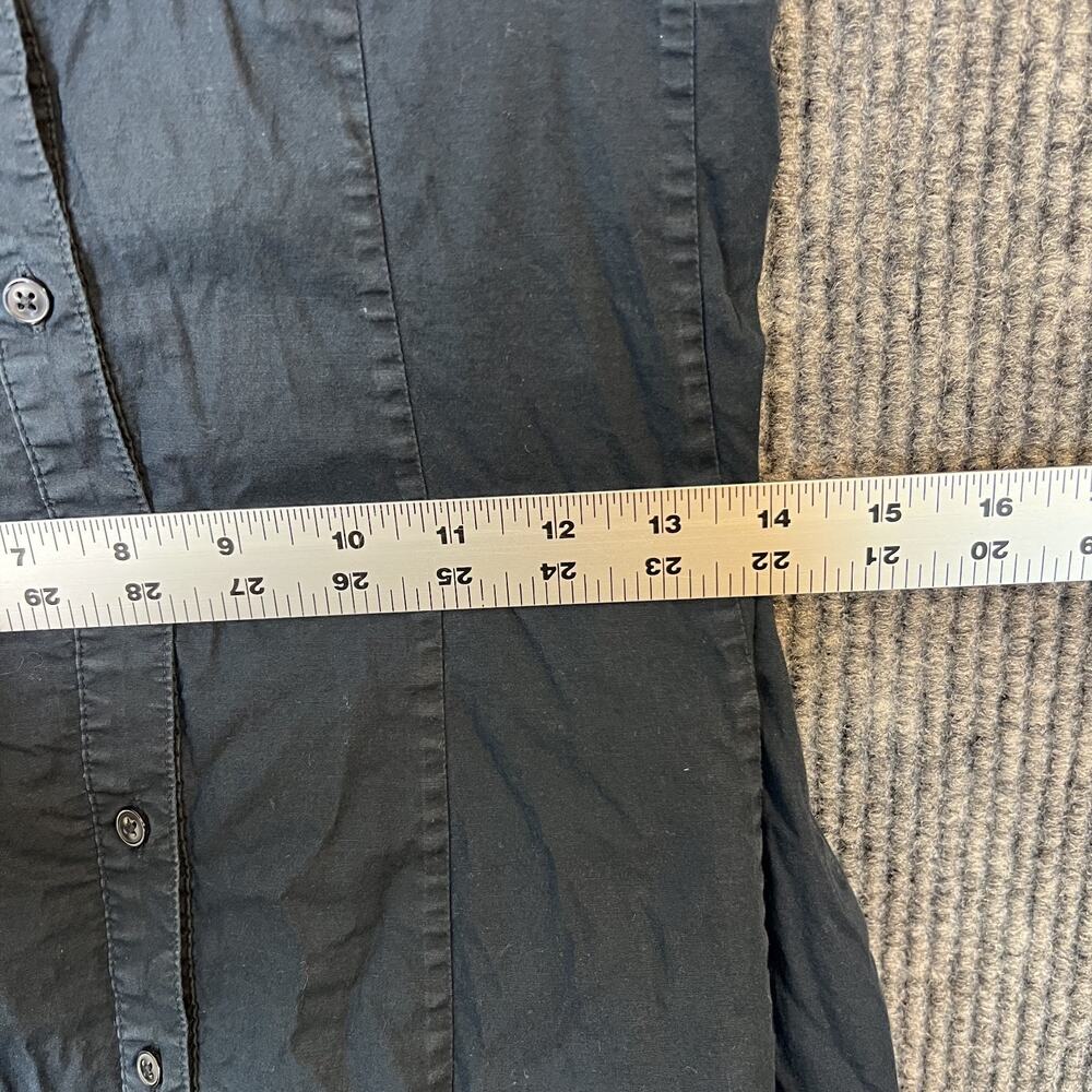 Club Monaco Womens Cotton Poplin Dress Size 0 Navy Blue Timeless Classic - Picture 8 of 11